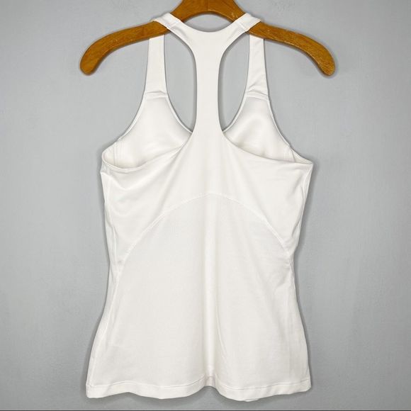 NWOT Nike Tank Top I-Beam White Women’s Size Large Slim Fit - Picture 4 of 11